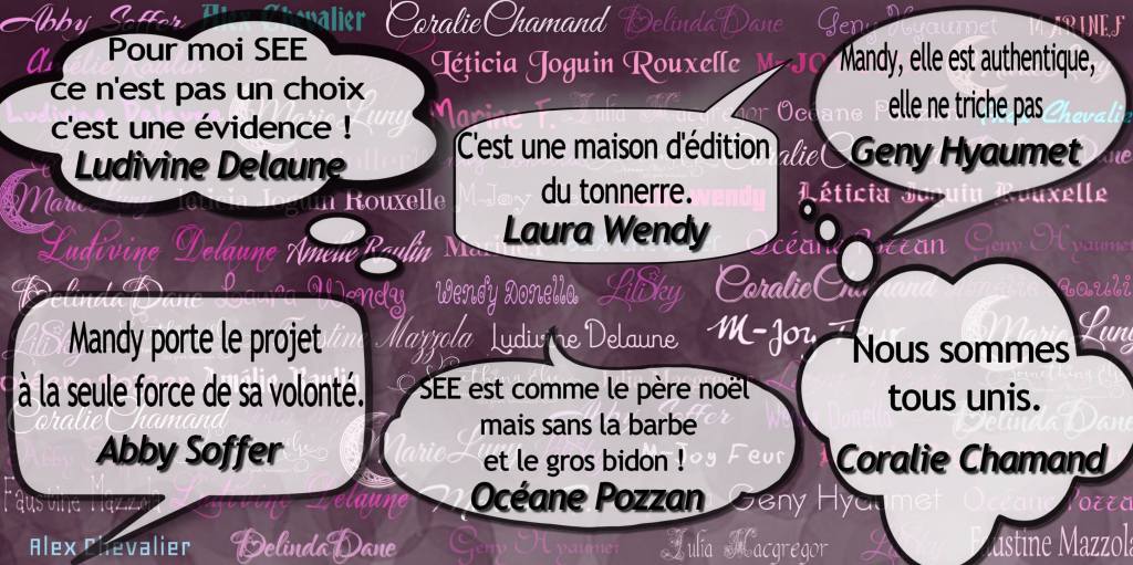 Les SEE&rsquo;auteurs se&nbsp;livrent.