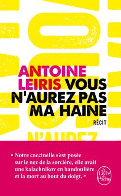 Vous n’aurez pas ma haine d’Antoine&nbsp;Leiris