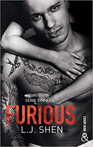 FURIOUS de L.J. Shen (tome 4 de la série Sinners of&nbsp;Saints).