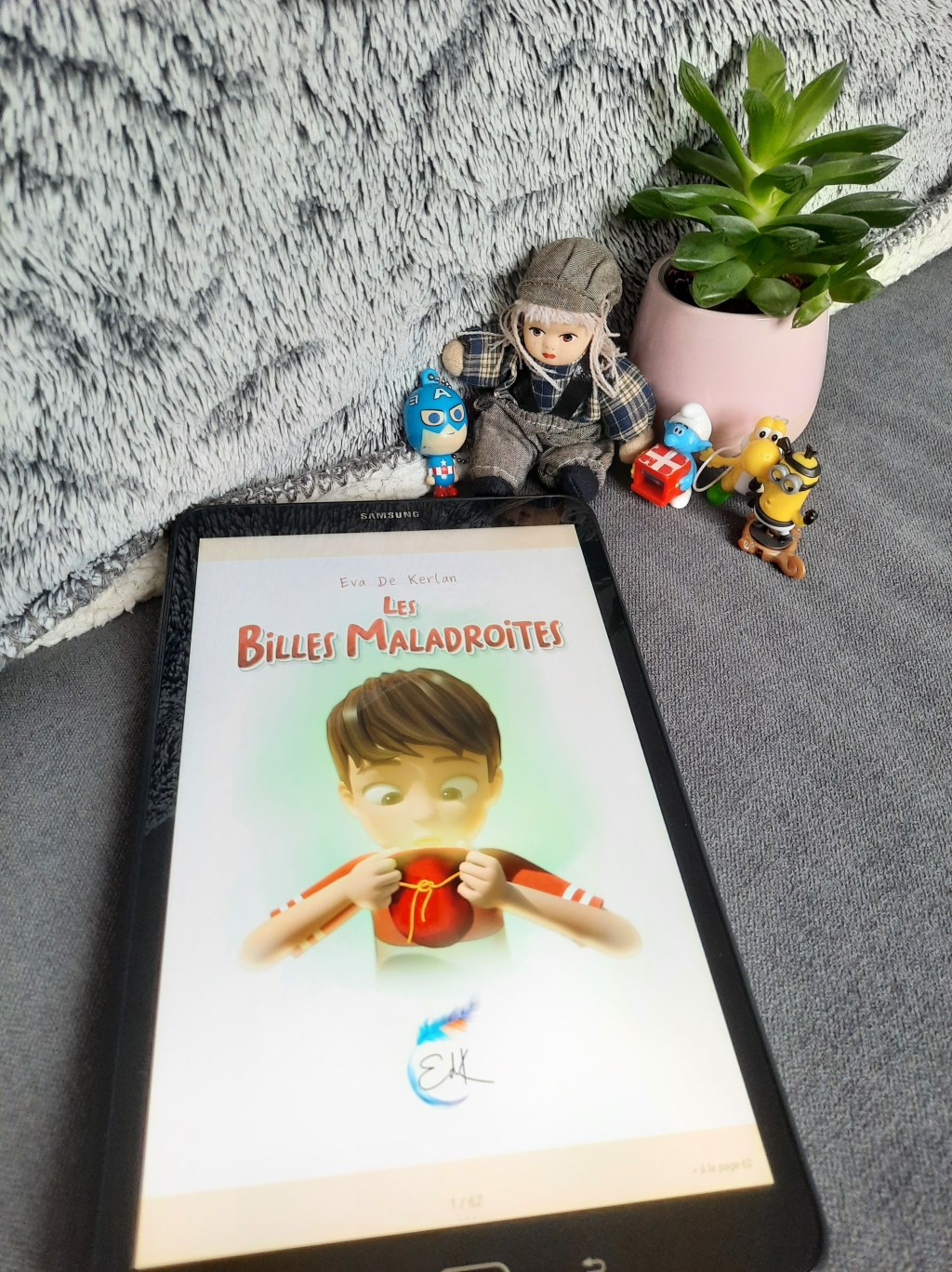 LES BILLES MALADROITES, un roman jeunesse de Eva de&nbsp;Kerlan.