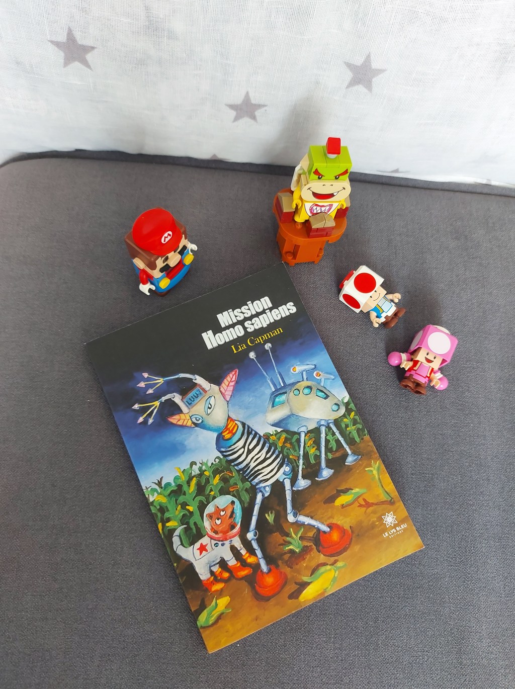 MISSION HOMO SAPIENS, un roman enfant de Lia&nbsp;Capman.