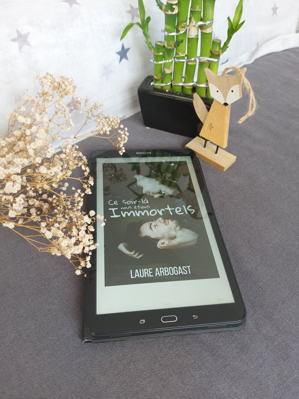 CE SOIR-LA NOUS ÉTIONS IMMORTELS, une romance de Laure&nbsp;Arbogast.