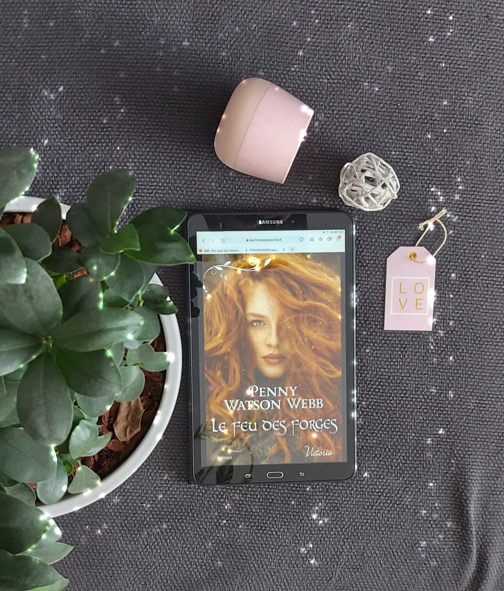 LE FEU DES FORGES, une romance historique de Penny Watson&nbsp;Webb.