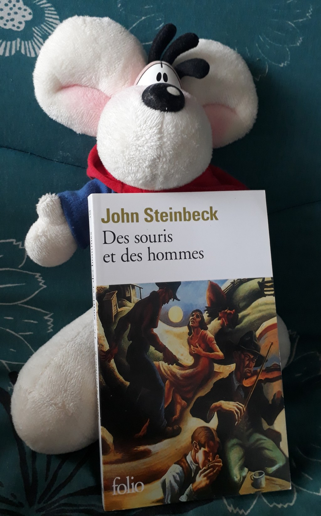 DES SOURIS ET DES HOMMES, un roman de John&nbsp;Steinbeck.