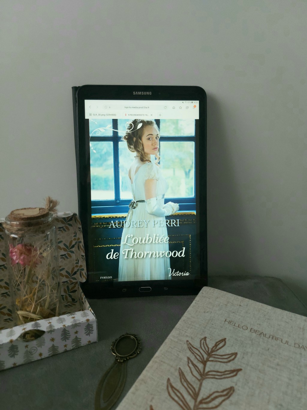 L&rsquo;OUBLIÉE DE THORNWOOD, une romance historique de Audrey&nbsp;Perri.