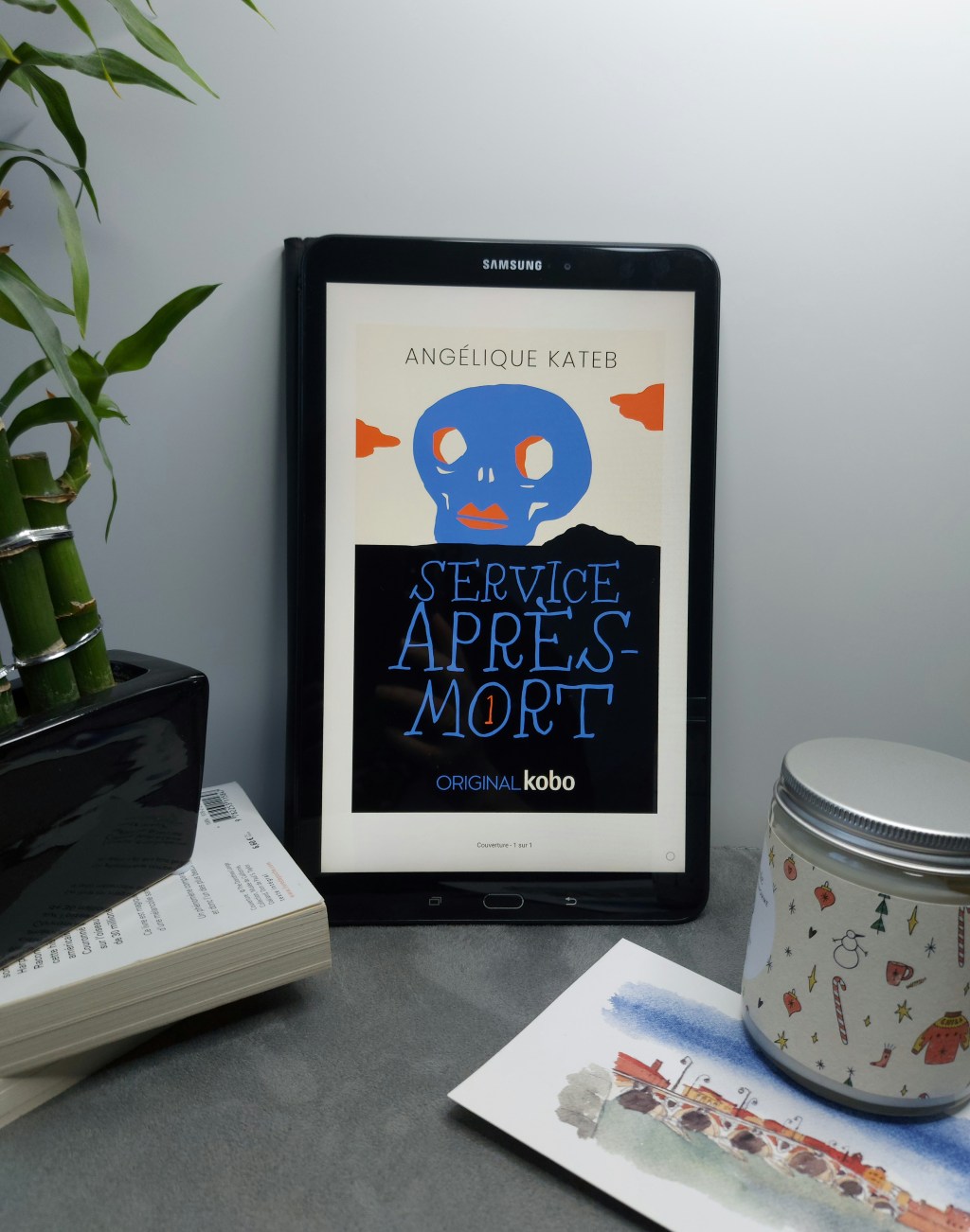 SERVICE APRÈS-MORT, tome 1, un roman d&rsquo;Angélique Kateb.