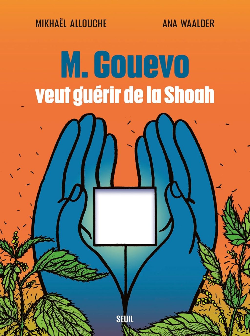 M. GOUEVO VEUT GUÉRIR DE LA SHOAH, un roman graphique de M. Allouche et A.&nbsp;Waalder.