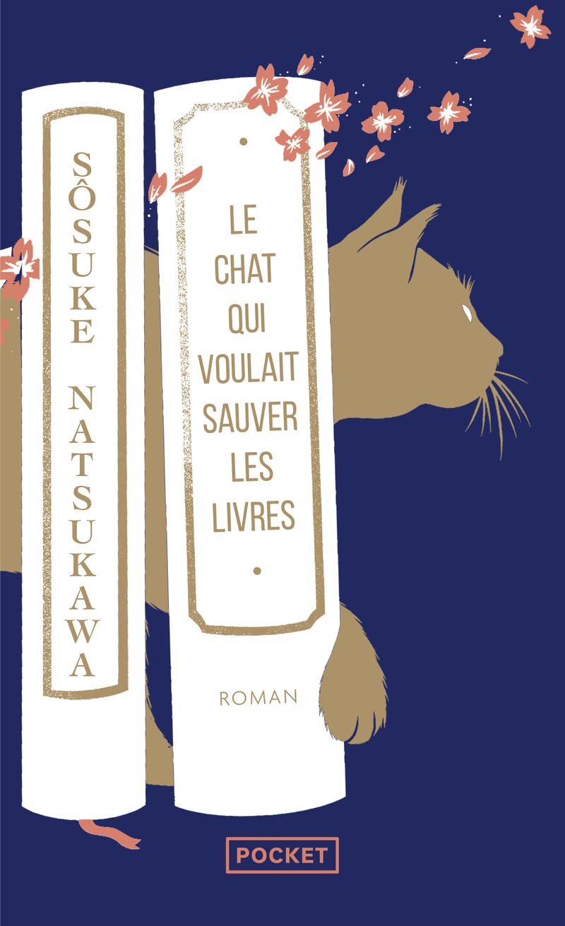 LE CHAT QUI VOULAIT SAUVER LES LIVRES de Sôsuke&nbsp;Natsukawa.